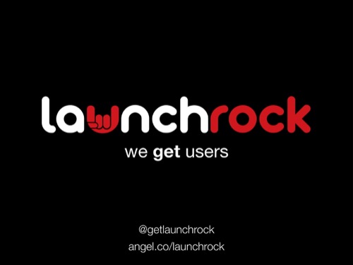 LaunchRock Seed pitch deck